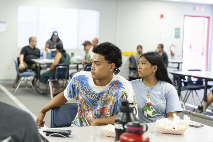 Students came together at the Bayan and Sangam Mixer, connecting over shared cultural experiences and learning about the support and opportunities offered by these learning communities.