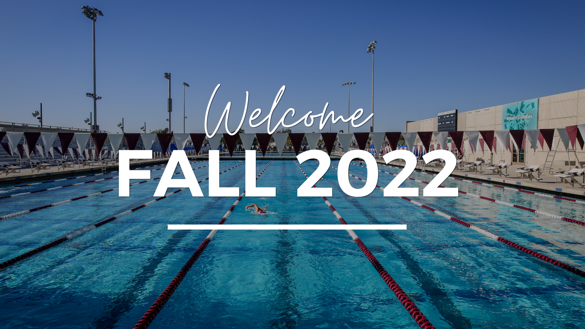 Graphic that says "Welcome Fall 2022"