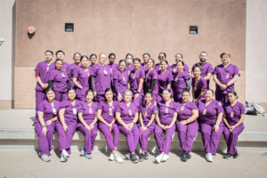 Southwestern College Vocational Nursing Program Group Photo.